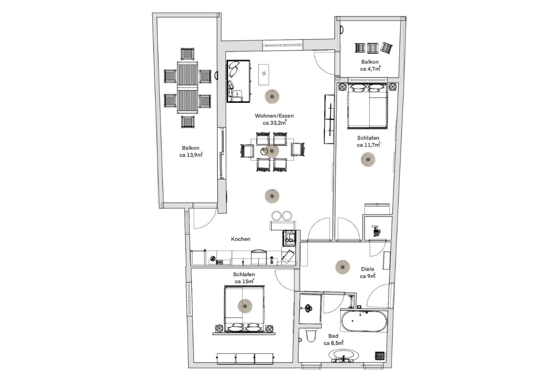 Pineapple Apartments Dresden Zwinger III - 86 Qm - 1X Free Parking Екстериор снимка